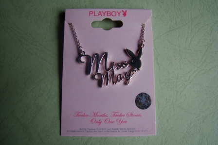Playboy miss on sale july necklace